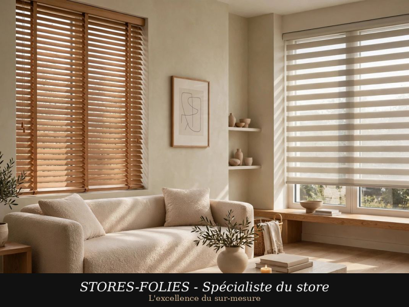 Salon moderne sans rideau : 3 idées de stores chics pour un effet wow