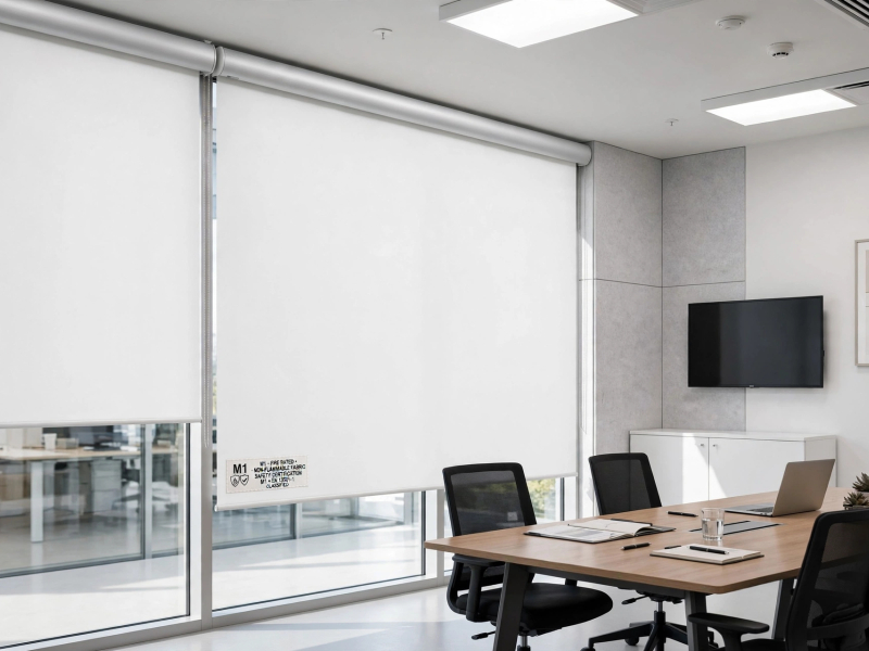 Store enrouleur non-feu M1 : obligatoire pour bureaux, ERP et hôtels ?