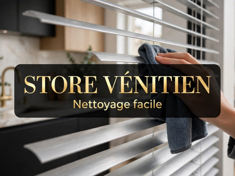 Comment nettoyer un store vénitien sur-mesure sans l'abîmer ? Nos 3 astuces